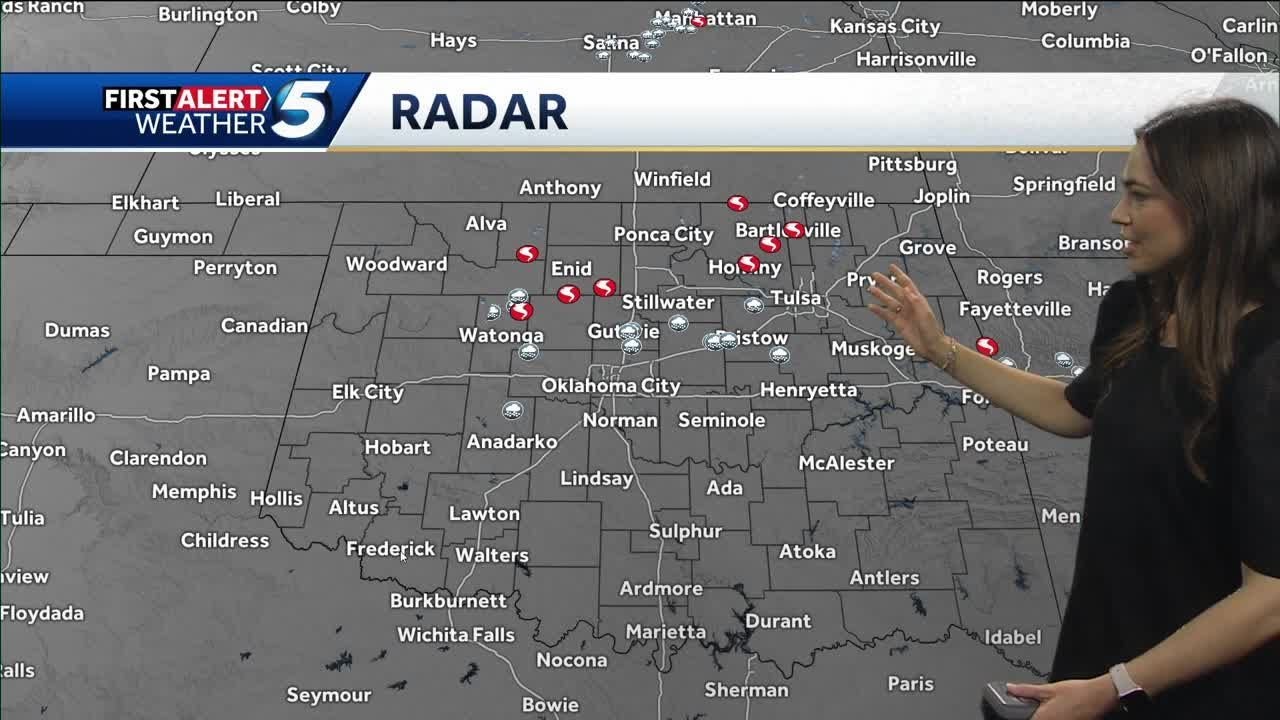 8 tornadoes reported so far in Oklahoma during Monday night's severe ...