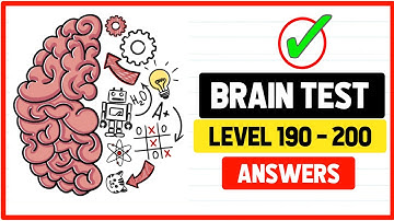Brain Test Level 190 to 200 || Brain Test Walkthrough