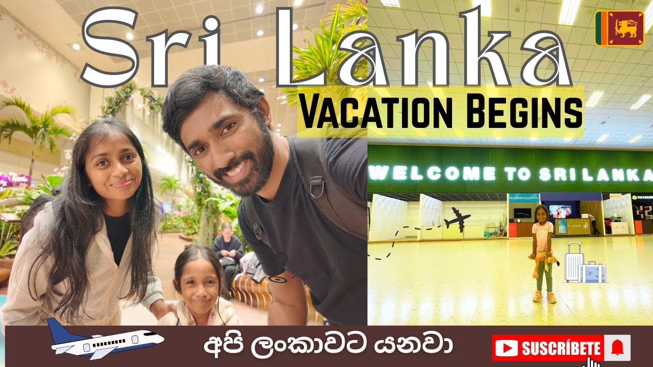 Sri Lanka Vacation Begins 🇱🇰 | Night Flight with Singapore Airlines ✈️ | Travel Vlog