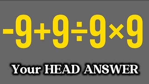 Wat is het juiste antwoord op deze lastige wiskundesom? Bijna 97% van de mensen heeft het fout!