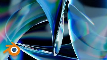 Create unlimited wallpapers using glass dispersion technique (Blender Tutorial)