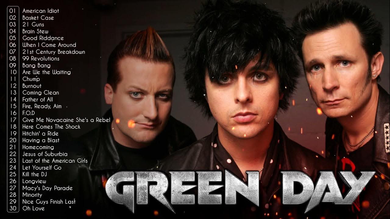 Грин дэй песни. Green Day 2021. Green Day Greatest Hits. Видеоклипы Грин дей. Green Day плейлист.