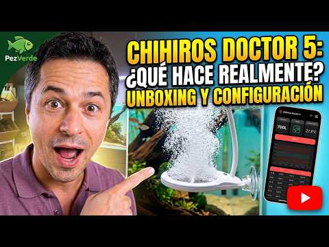 Chihiros Doctor 5: What does it REALLY do in your aquarium? | Unboxing + Setup | PezVerde