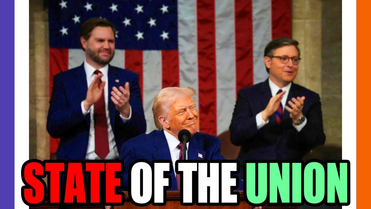 🔴LIVE: President Trump Speaks Live At The State of The Union Adress 🟠⚪🟣