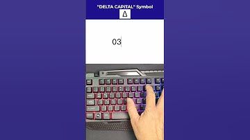 Type Δ Instantly! Capital Delta Shortcut in Word