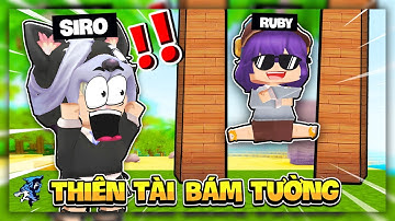 Siro Bất Ngờ Vì Đệ Tử Noob Ruby Là Thiên Tài Bám Tường Trong Mini World
