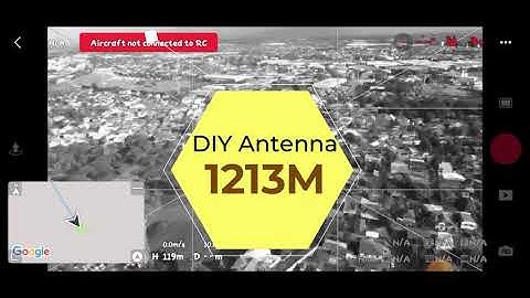 DJI Mini 1/Mavic/SE Range Extender in Wifi Heavy Urban Area