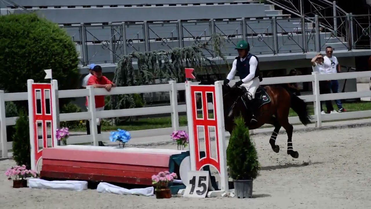 Petar Marchev and Galeon, Loven parkur, Konna baza Trakiec, 02.07.2023