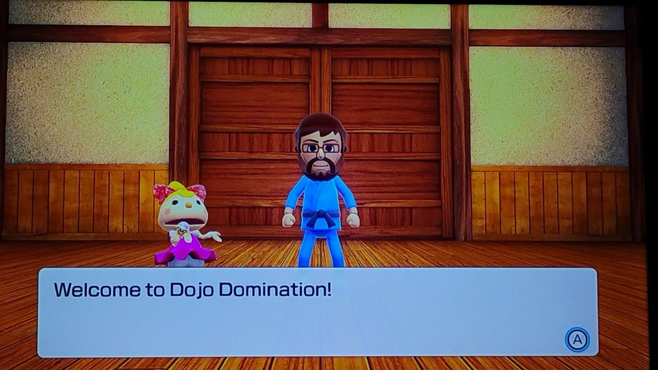 Wii Party 🥳🎉 U Dojo Domination Beginner Mode - Playing as William 