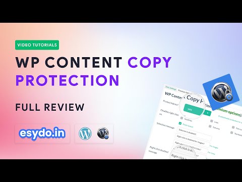 How to Easily Disable Right Click in a Wordpress Site || Wordpress Tricks 2020 [Content Protection]
