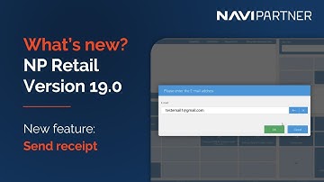 New Feature of NP Retail:  Send Receipt