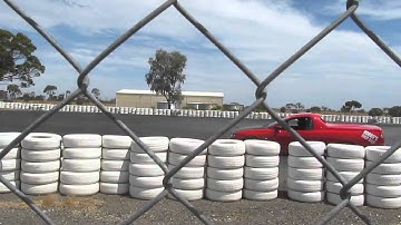 Pushrod engine does a skid