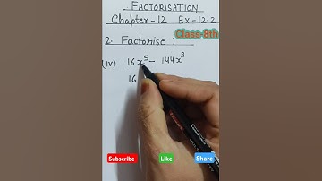 In the end it should be 16x³||Chapter-12 Ex-12.2(Q-2, iv)|Class 8th Mathematics#maths #factorisation