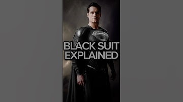 Why Superman’s Black Suit Matters in Zack Snyder’s Justice League? #shorts #edit #dc #superman