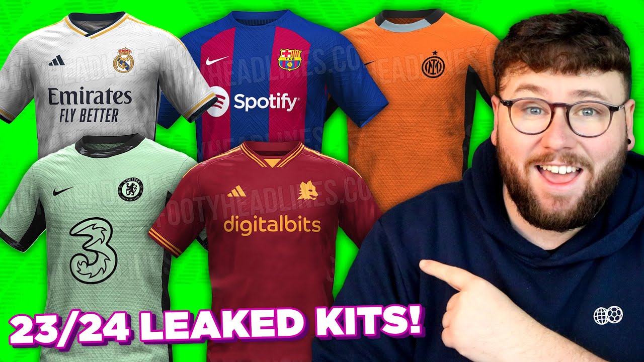 New kits & leaks for 2023-24: Arsenal, Barcelona, Juve, Madrid