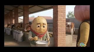 🥔 Aloo Ne Banaya Apna Cattle Farm —Mooli Ke Kangan Se Shuru Hua Safar! 🐄✨Hindi Story #vegetablestory