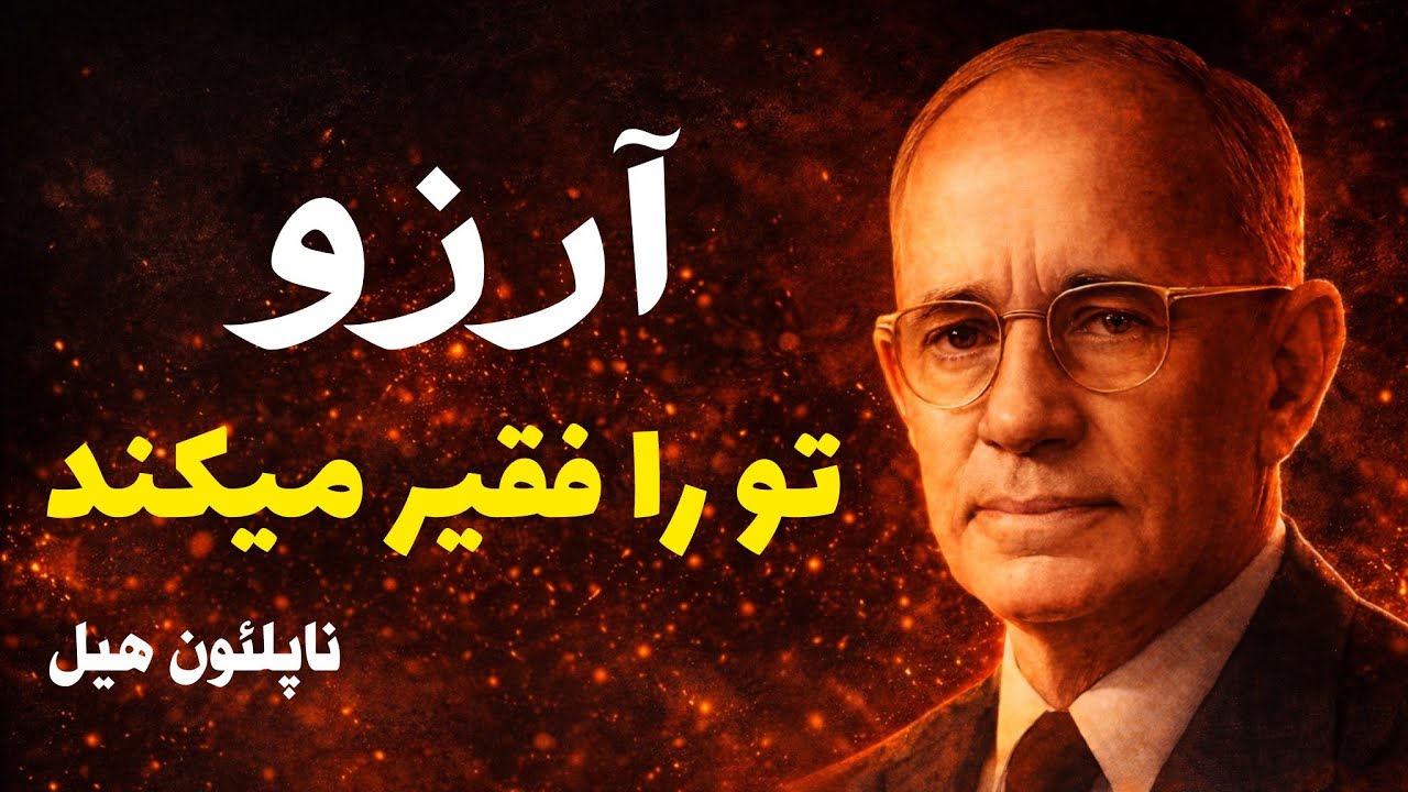 خواندنی ترین کتاب ناپلئون هیل | آرزوها ثروت نمی آورند 