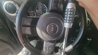 Aingli Steering Wheel Lock Anti Theft Car Device