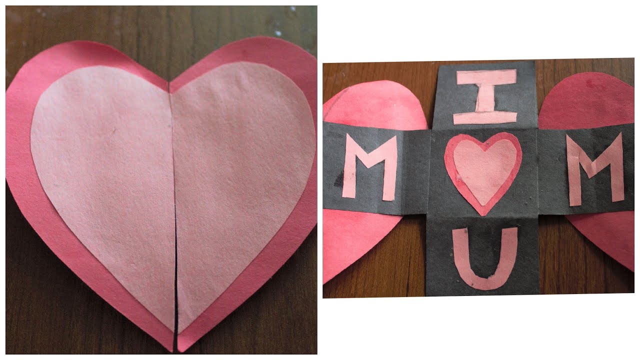 mothers day card diy | easy idea for kids |easy mother's day gift ideas | Beautiful handmade