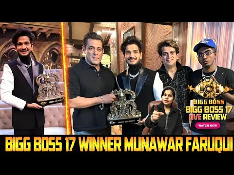 Bigg Bos 17 Winner Munawar Faruqui 