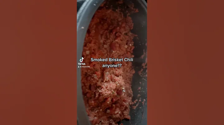 Smoked Brisket Chili