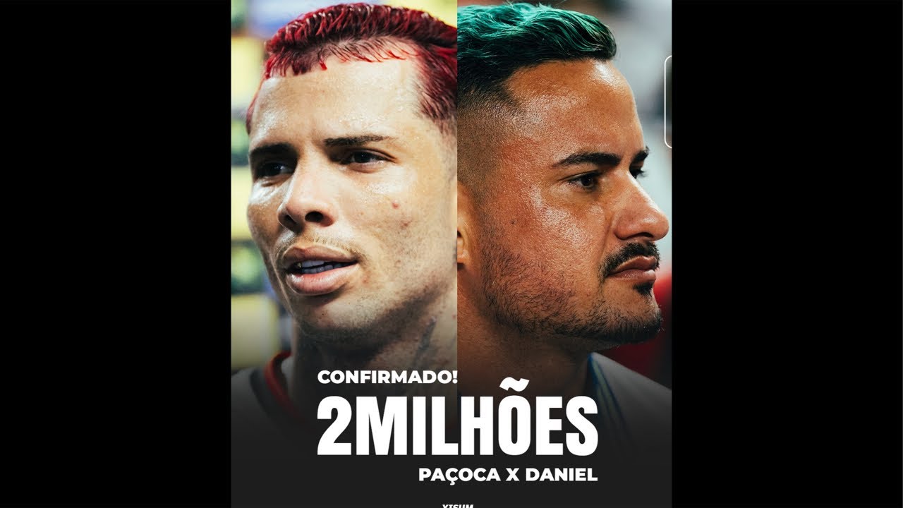 X1 Daniel x paçoca ao vivo - YouTube
