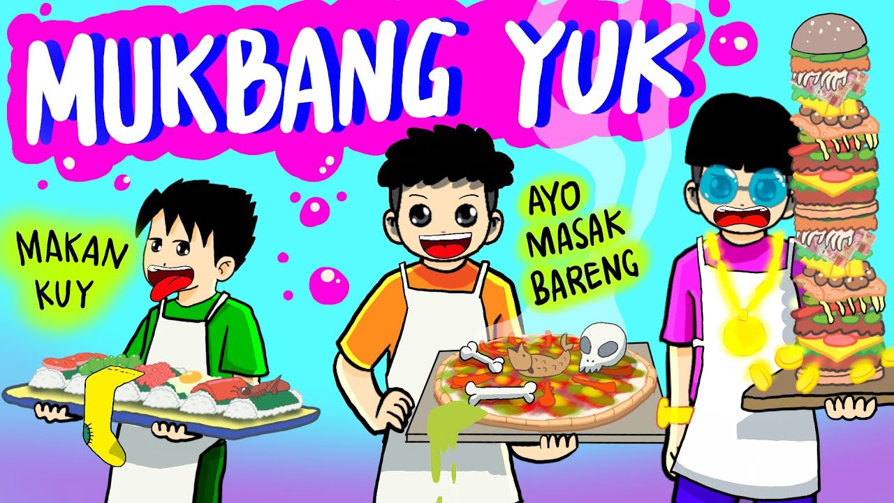 #viral 😎 DASAR TEMAN PRIIKK !!😅 BEGINI KALAU COWOK IKUT LOMBA MASAK 😅#trending #kartunlucu #tbl