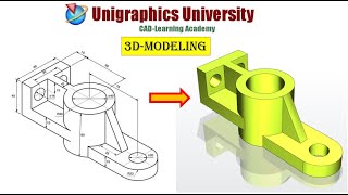 Chapter 6 I 3D Modeling (Without Using Sketch) I Unigraphics NX CAD Tutorial Videos for Beginners