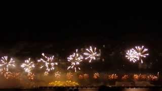 HAPPY NEW YEAR NIGHT.DUBAI MARINA OPEN BEACH.1/1/2014