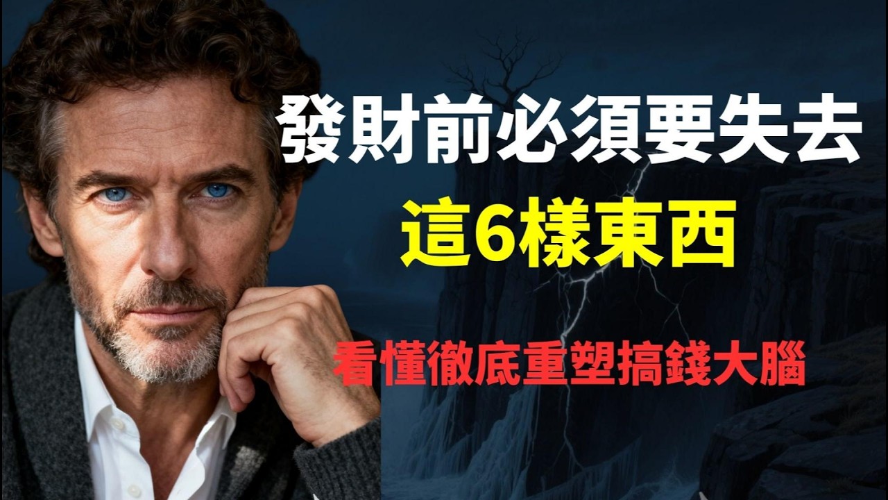 賺大錢從來不是因為做加法！普通人要想翻身，必須先殺死自己的6個部分，看完幫你省下10年瞎折騰的時間！