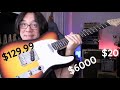 $129.99 Guitar via $6000 Guitar Amp V.S. $80 Guitar Amp DEMO