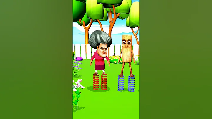 Funny Moments Scary teacher & Tung tung sahur & hulk #animation #family #hulk