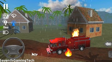 Fire Engine Simulator 🔥🔥🔥🔥🔥🔥🔥 Fire Truck Rescue Mission Mobile Gameplay (Android, iOS) FHD