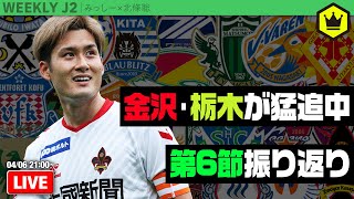 金沢＆栃木が3連勝！ 北條さんとJ2第6節振り返り｜#週刊J2 2021.04.06