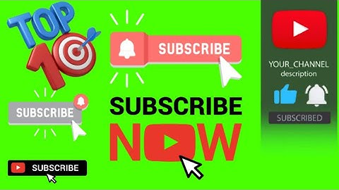 subscribe button green screen no copyright! subscribe 3D ! subscribe top 2023