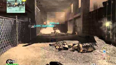 Triple Kill into a Double Kill. MW3 clip