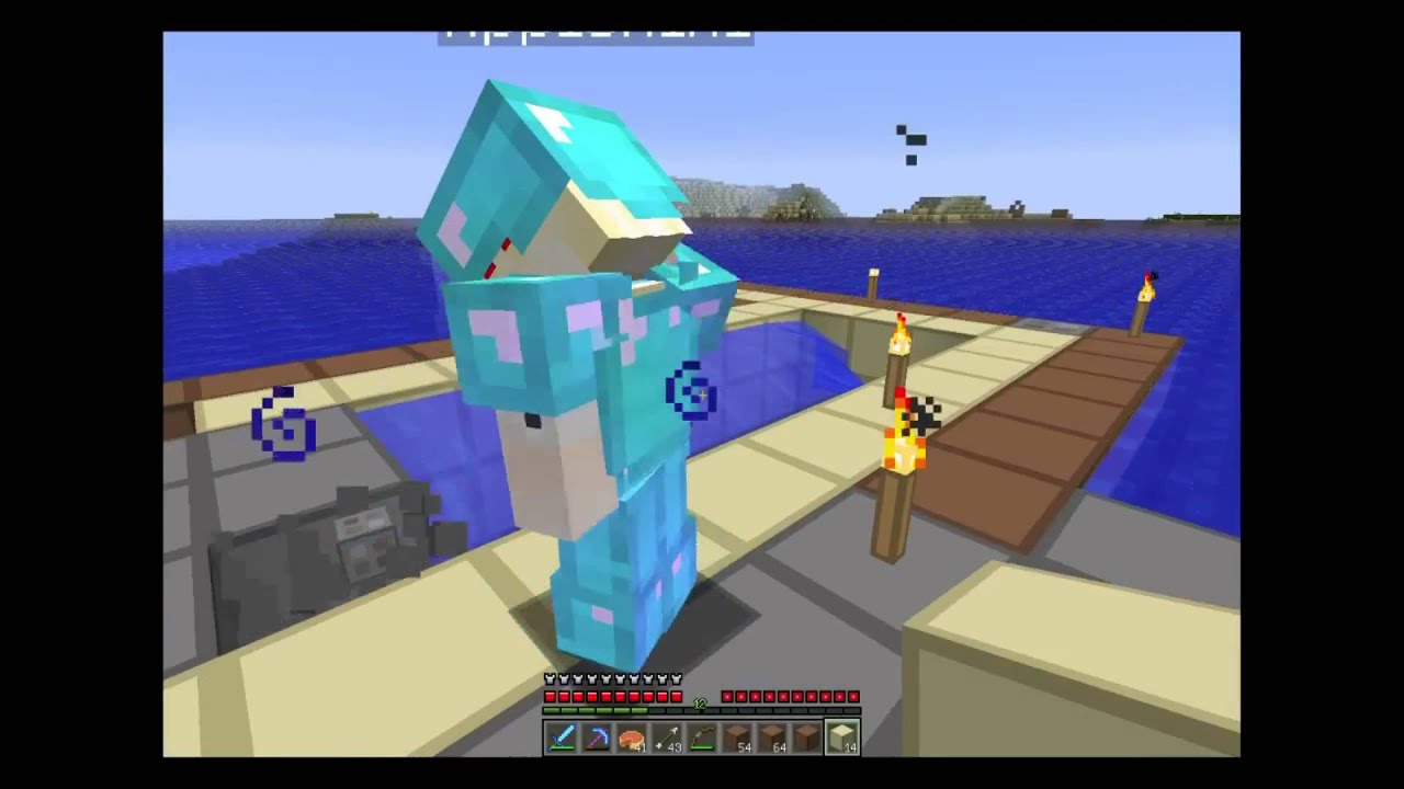 Minecraft NL Server EP05 - 海底遺跡侵略篇 - YouTube
