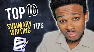 Master the Art of Summary Writing: Top 10 Strategies for Students!