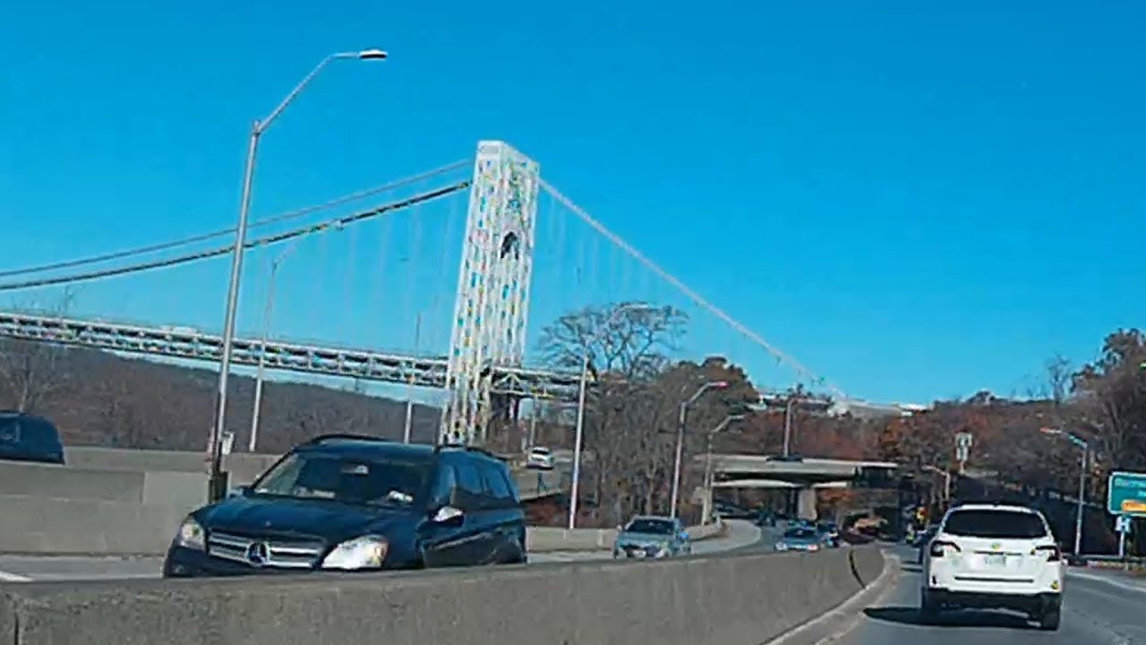 Driving West Street, West Side Highway, Henry Hudson Parkway To Yonkers