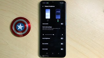 Dark mode on OPPO A16k Android 11
