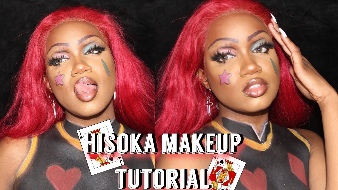 Anime Series Hisoka Makeup Tutorial Evensyaxo Youtube