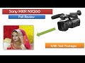 Sony HXR NX200 4K New Budget Camcorder | Full Review In Hindi