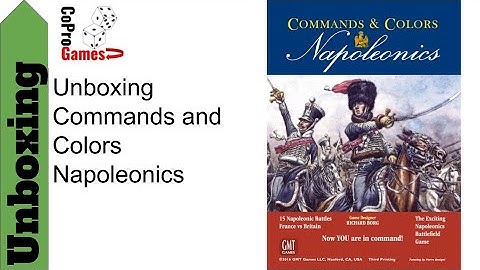 Unboxing Commands and Colors Napoleonics
