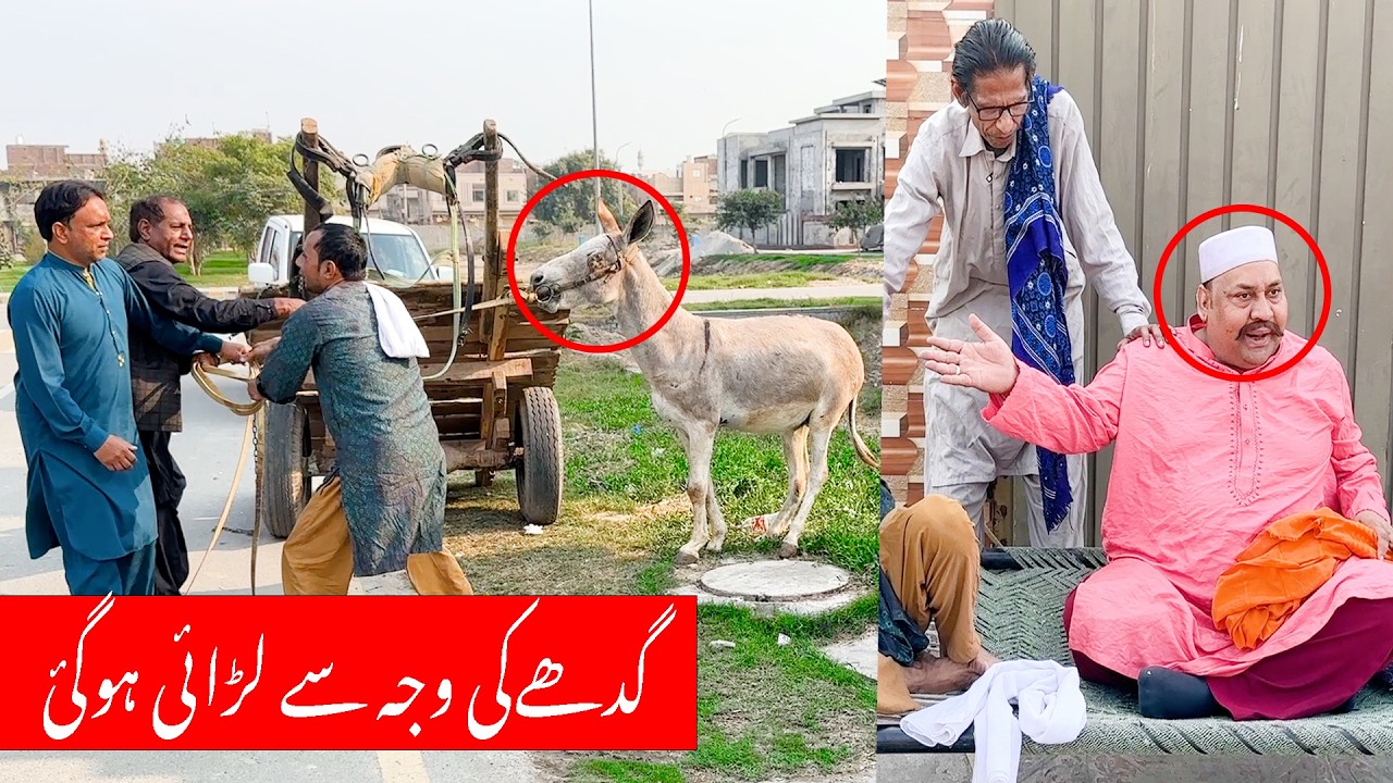 Tasleem Abbas and Soni New Comedy Show || Donkey Funny Fight   @TasleemAbbasOfficial