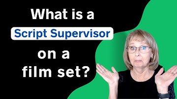What is a Script Supervisor