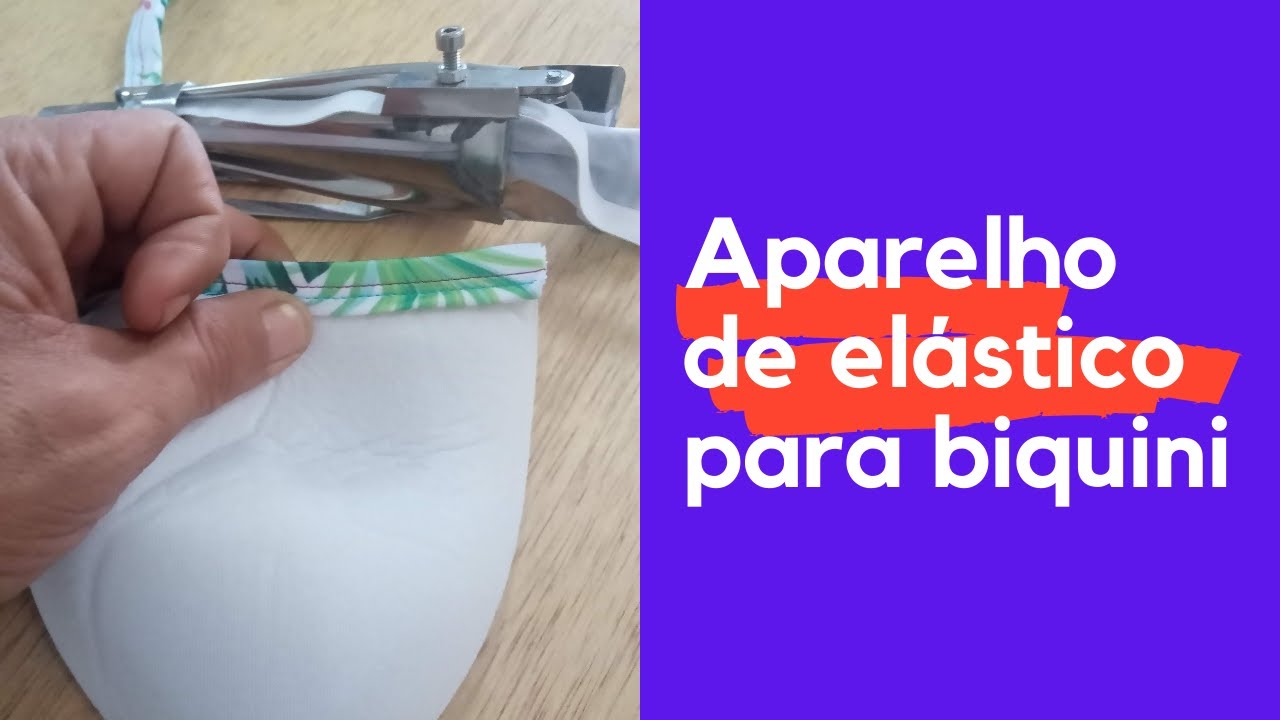 Aparelho de elástico de biquini .