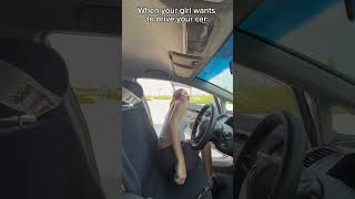 When your girl wants to drive your car: #funny #humorvibes #funnypictures #comedy #funnyimages
