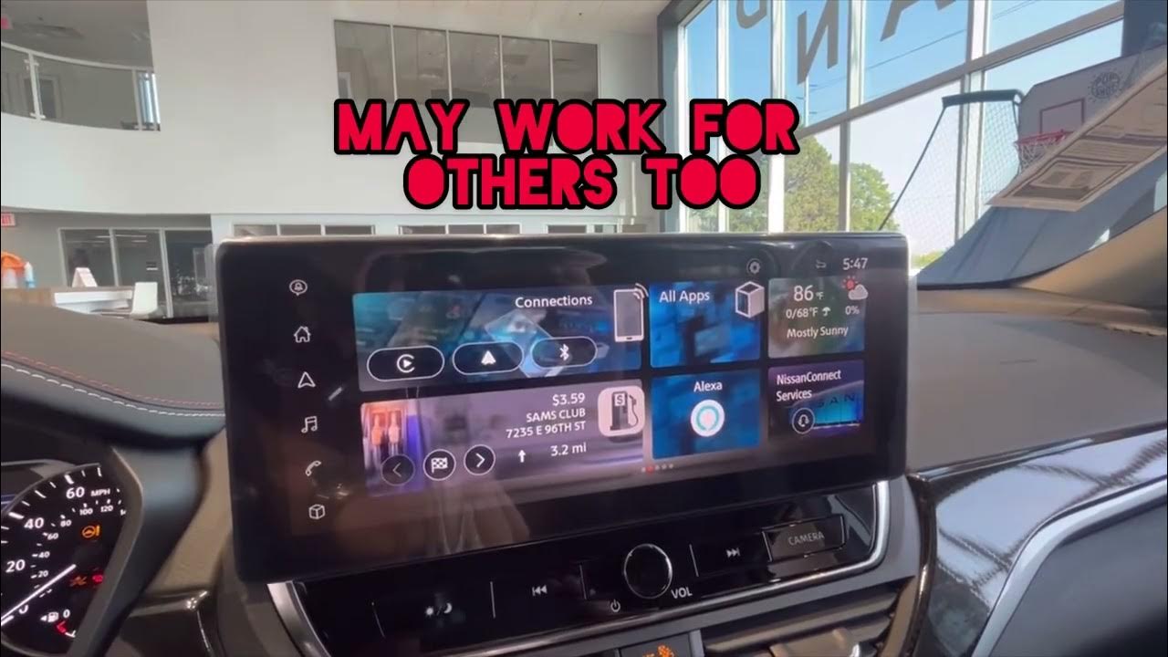 Weather Alerts - how to disable and adjust settings on - nissan Altima