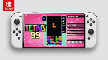 Tetris Marathon (Tetris 99) on Nintendo Switch OLED