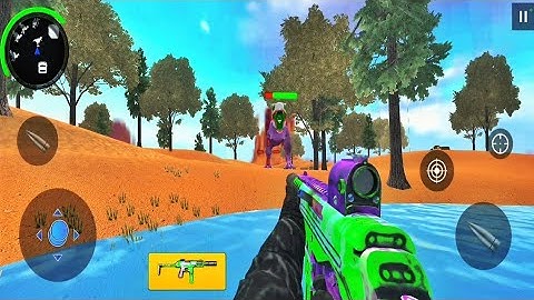 Wild Animal Hunter 3D - Dinosaur Hunter Game - New Android Gameplay